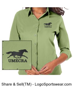 Ladies Superblend Untucked Shirt Design Zoom